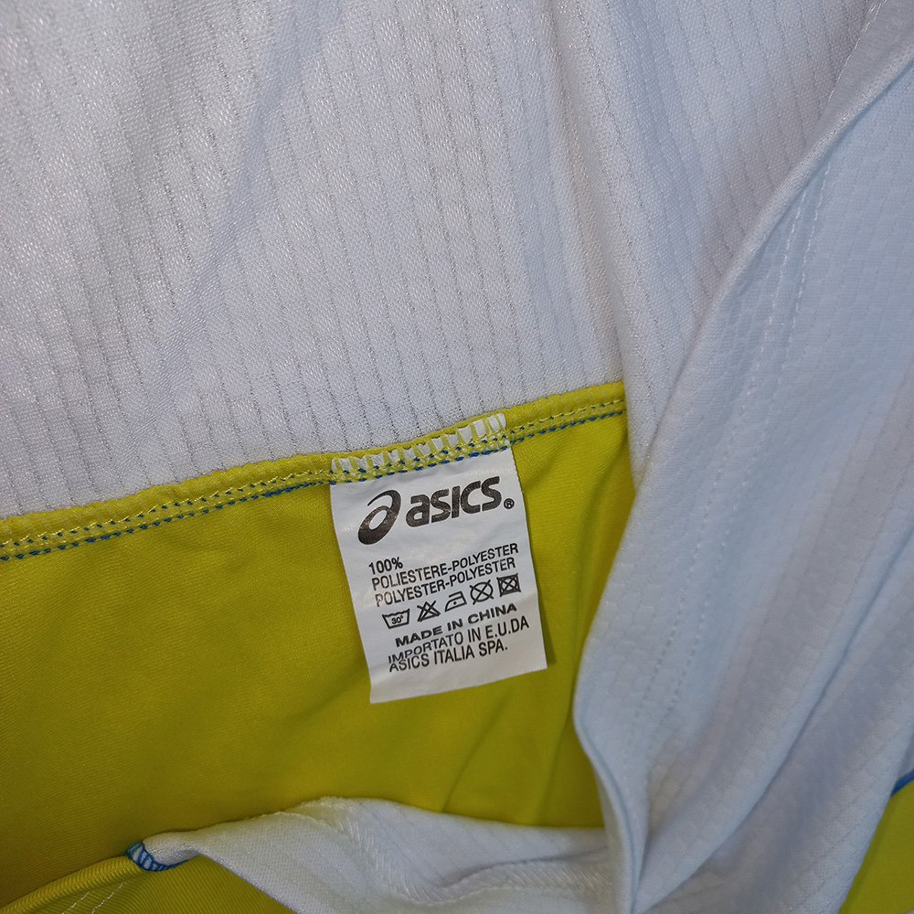 تیشرت نیم زیپ ورزشی برند اسیکس asics
