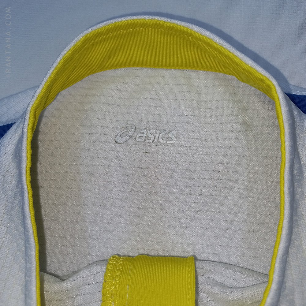 تیشرت نیم زیپ ورزشی برند اسیکس asics