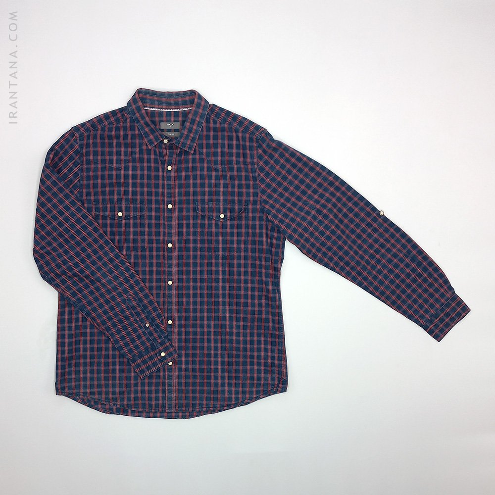 پیراهن مردانه 100 درصد کتان slim fit ساخت بنگلادش