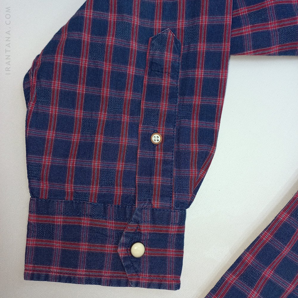 پیراهن مردانه 100 درصد کتان slim fit ساخت بنگلادش