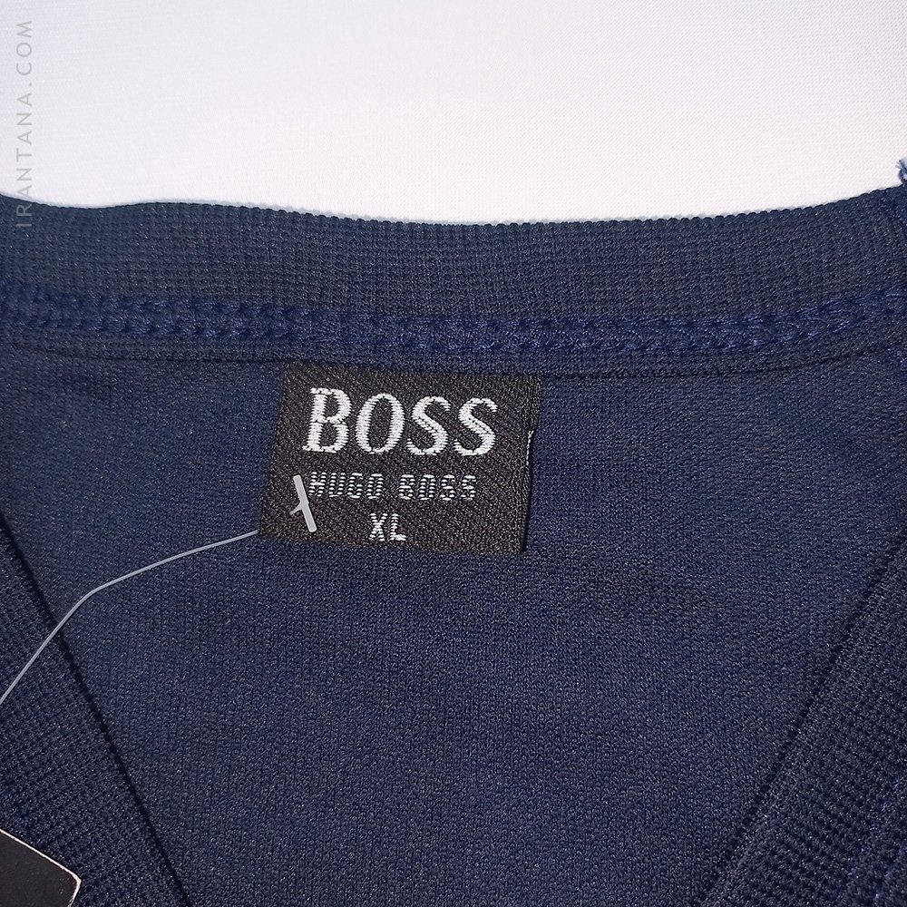 تیشرت اورجینال آلمانی سرمه ای رنگ BOSS