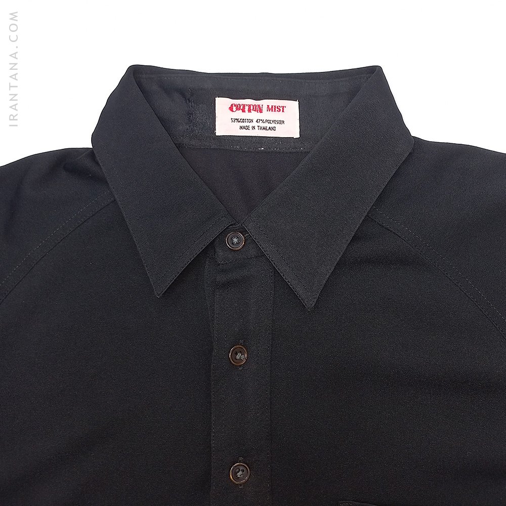 پولوشرت استوک خارجی 53 درصد کتان cotton mist
