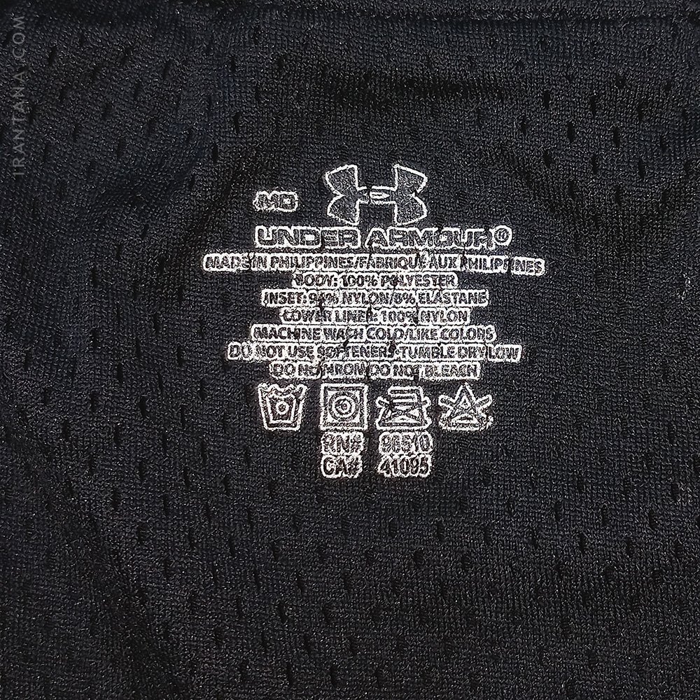 شورت ورزشی زنانه دو لایه آندر آرمور UNDER ARMOUR