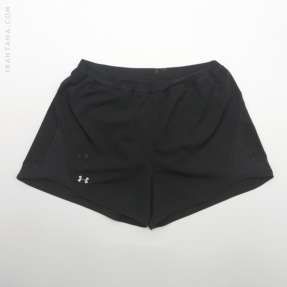شورت ورزشی زنانه دو لایه آندر آرمور UNDER ARMOUR